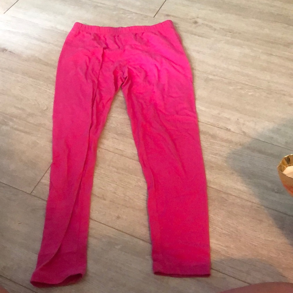 Girls leggings pink
